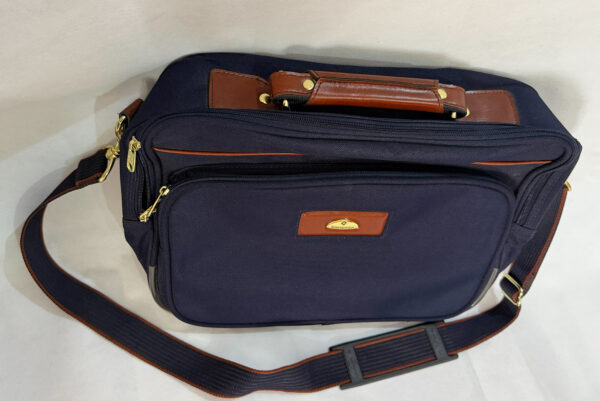 Samsonite Banbury Laptop Briefcase - Navy Blue Pre Loved