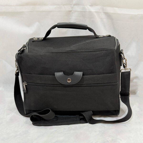 American Tourister Hanging Toiletry Kit – Vintage 2003 Travel Organizer (Black, 600D Polyester)