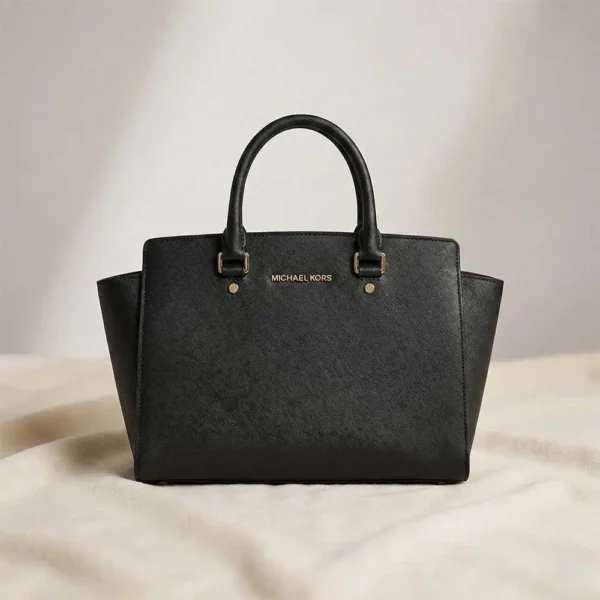 Michael Kors Black Large Selma Bag