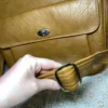 Samsonite Silhouette Tan Travel Bag, Pre Loved